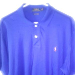 *  Polo RALPH LAUREN Men, Pima Soft Touch, Royal Blue, multi-colored polo horse
